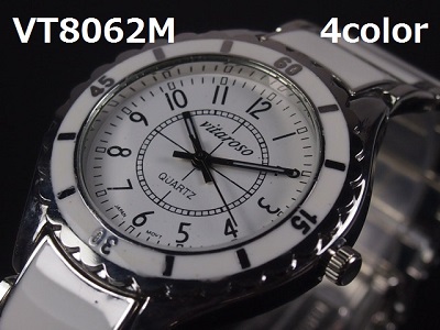 ＶＩＴＡＲＯＳＯメンズ腕時計　メタルウォッチ　日本製ムーブメント