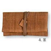 【ご紹介します！信頼の日本製！シンプルなデザイン＆上質な麻で作られた念珠袋！】茶