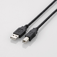 エレコム USB2.0ケーブル 5.0m A-Bタイプ U2C-BN50BK
