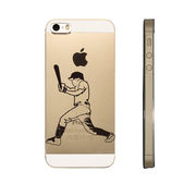 iPhone SE 5S/5 対応 アイフォン ハード クリア ケース 野球　打者 バッター