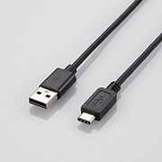 エレコム USB2.0ケーブル A-TypeC U2C-AC20BK