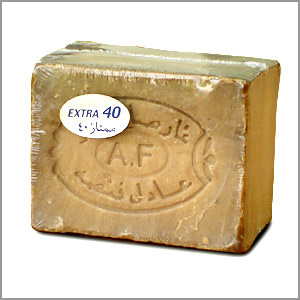 アレッポの石鹸 エキストラ40(EXTRA40) 約180g 無添加オリーブ石鹸│アレッポ石鹸
