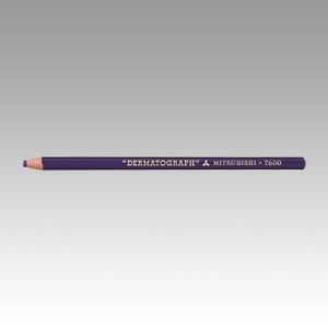 三菱鉛筆 色鉛筆油性ダーマト7600紫[12本入] K7600.12 00071854