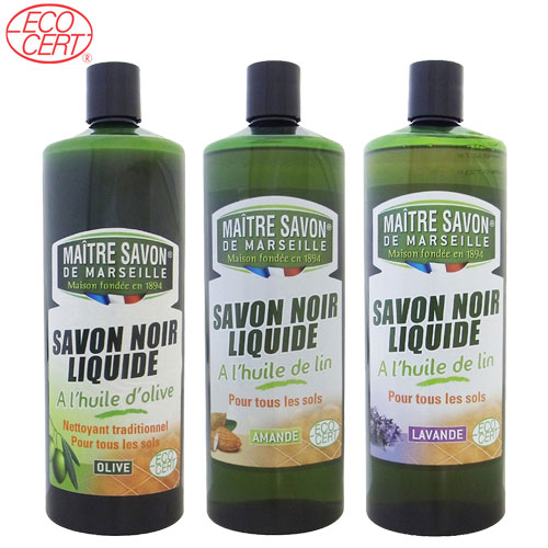 Maitre Savon de Marseille サボンノワール・リキッド 1000ml SAVON NOIR LIQUIDE SAVONNERIE du MIDI