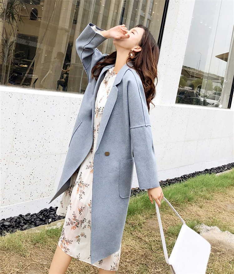 韓国ファッション コート フェイクウールコート レディース コート アウター トレンチコート ロング丈 アパレル オープンブリッジ 合同会社 問屋 仕入れ 卸 卸売の専門 仕入れならnetsea