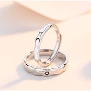 韓版 カップル 指輪 ファッション リング  デザイン  アクセサリー