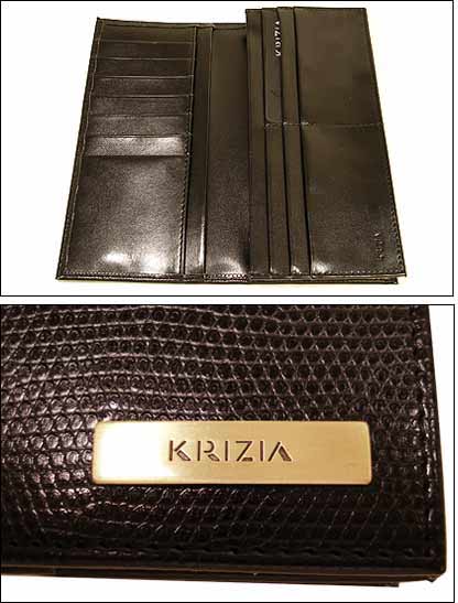 KRIZIA クリツィア 506.705.359DBR 2つ折り長財布 KRIZIA 長財布 株式