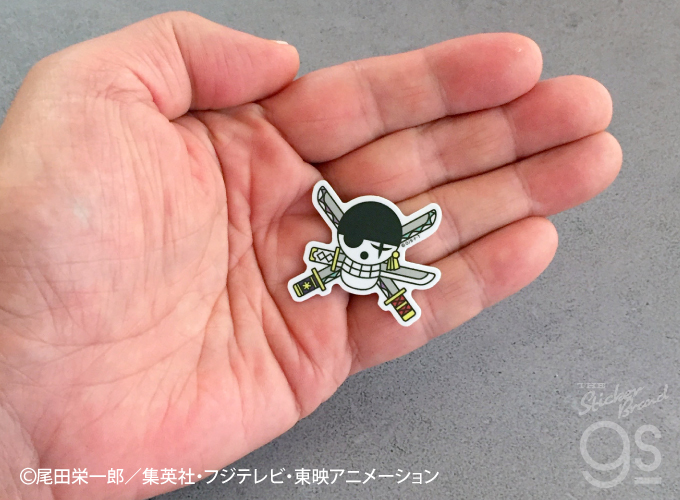 ONE PIECE ワンピースステッカー OPS82 白ひげ海賊旗 Sサイズ