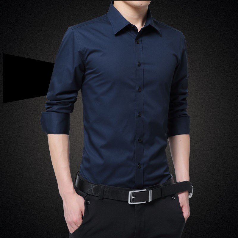 ワイシャツ メンズ 長袖 シャツ Yシャツ ビジネス スリム 細身 シャツ 形態安定 おしゃれ
