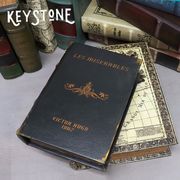 キーストーン【KEY STONE】アンティークルックエンプティーボックス インテリア 洋書 置物 小物入れ
