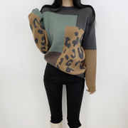 スタイルアップ効果も 韓国 秋 冬 新スタイル カラーマッチング セーター 厚手