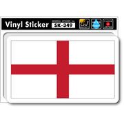 SK349 国旗ステッカー イングランド ENGLAND 国旗 PC スマホ スーツケース