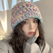 秋冬新品  韓国 ファッション  ベレー帽 トークベースボールキャップ 小顔  ニット帽子 漁師帽