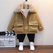 新品 韓国ファッション 子供服 秋 冬 ベビー服 男の子  キッズ服 パーカー トップス コート 寒さ対策