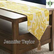 Jennifer Taylor ジェニファーテイラー テーブルランナー・180cm Leone YL レオーネ イエロー