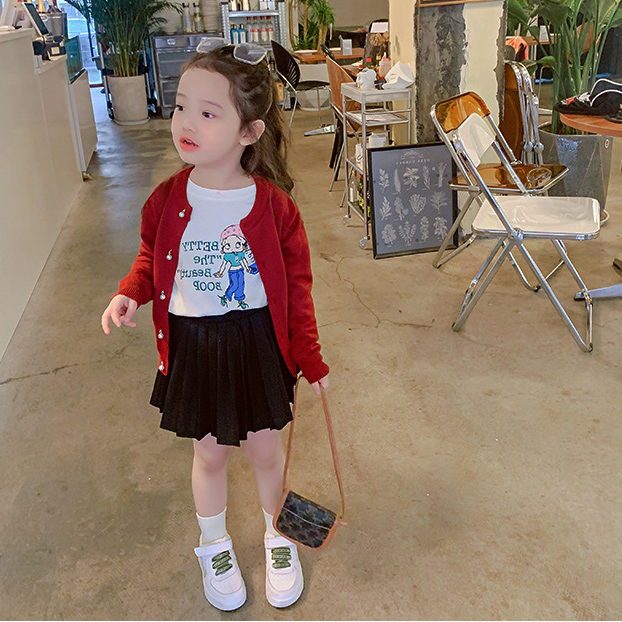 女の子 プリーツ ミニスカート 100cm 韓国子供服 ギャル　Y2K　ブラック スカート プリーツ ミニ 女の子 韓国 子供服 ホワイト 白 140 #178