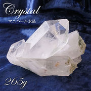 【一点もの】マニハール水晶 ヒマラヤ 原石 インド産 265g 水晶 天然石 パワーストーン