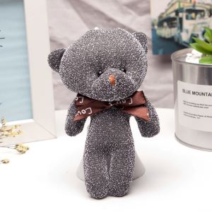 ふわふわ キラキラ クマさん 熊ちゃんのハンドメイド携帯