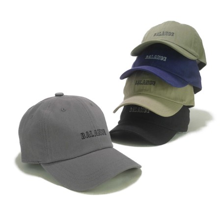 年間品　SHF－BALANCE刺繍カツラギコットンローキャップ　ヤング帽子