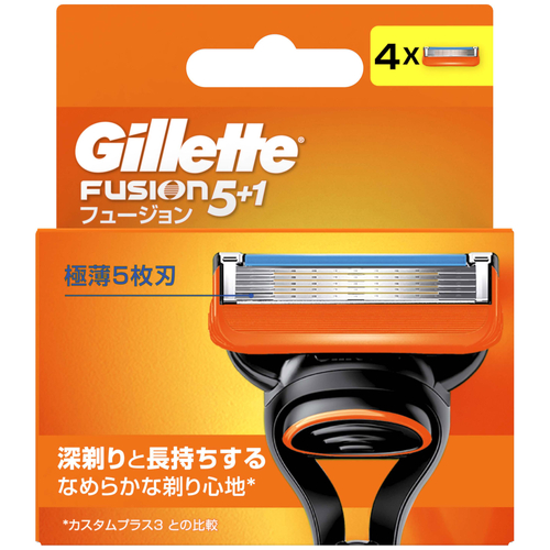 Gillette フュージョン 替刃4コ入