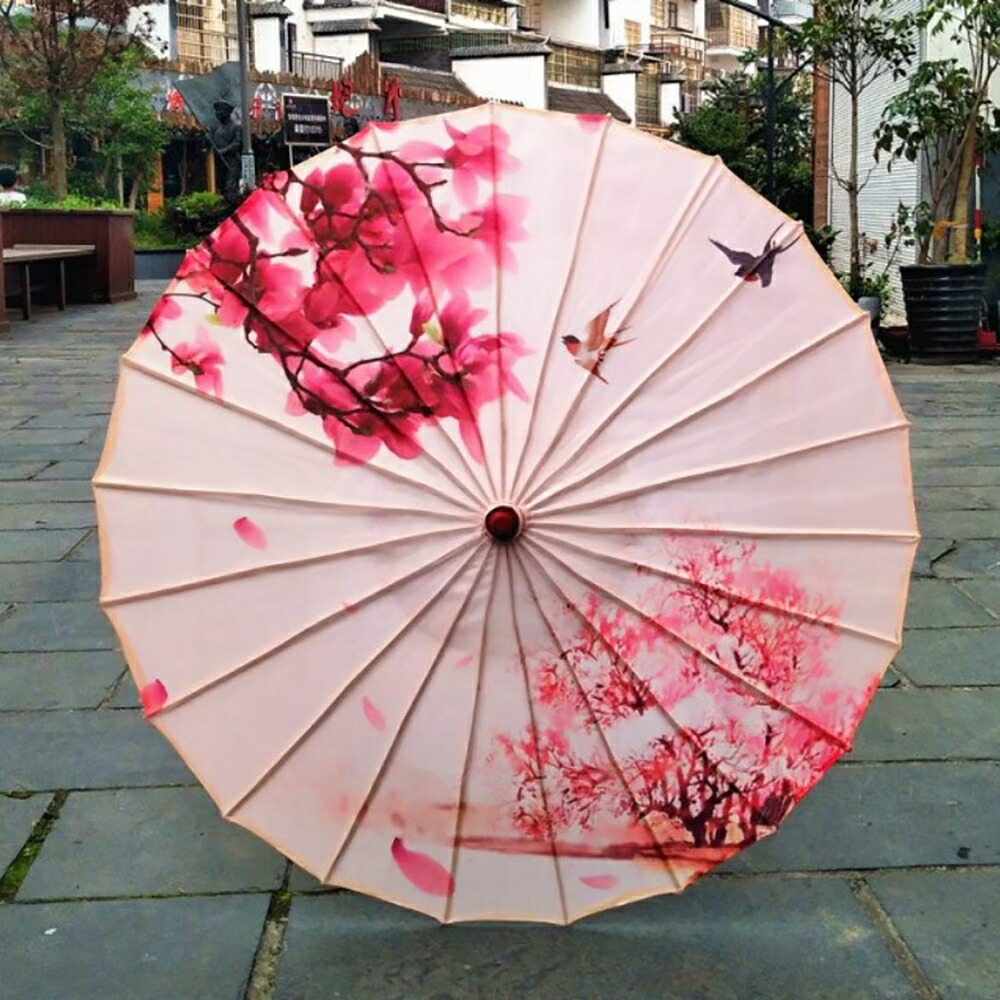 傘 和傘 桜 鳥 晴用 和風傘 かさ 木製  和風 和柄 レディース