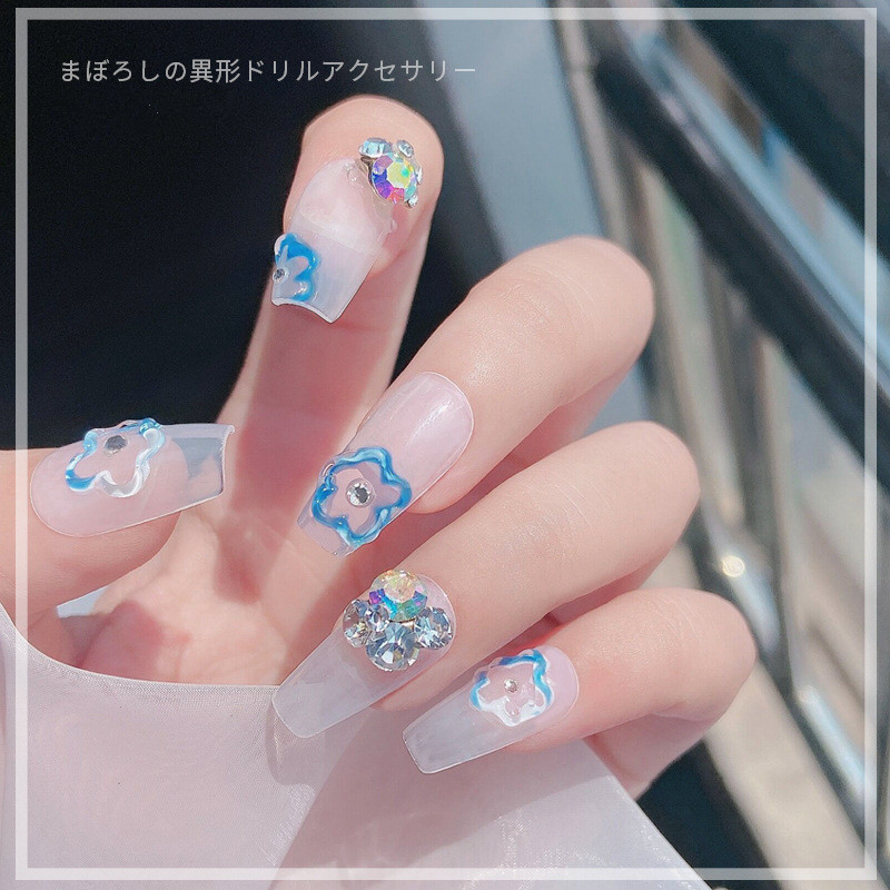 キラキラ ジュエリーパーツ ネイルパーツ ガラスストーン ネイル