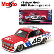 1:24 TOKYO MOD BRE Datsun 510 #46 ミニカー【Maisto】