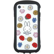 ミッフィー Miffy Floral iPhone SE2/8/7/6s/6対応 ハイブリッドクリアケース Miffy Floral MF-277A
