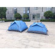 クーポン適用OK INSスタイル テント アウトドア用品 ダブル キャンプ 2-3-4人 自動 春タイプ