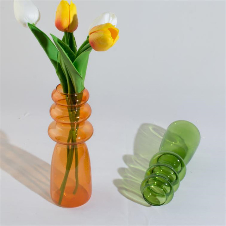 新品 花瓶 透明 フラワーアレンジメント モダン シンプル ホーム リビングルーム 装飾