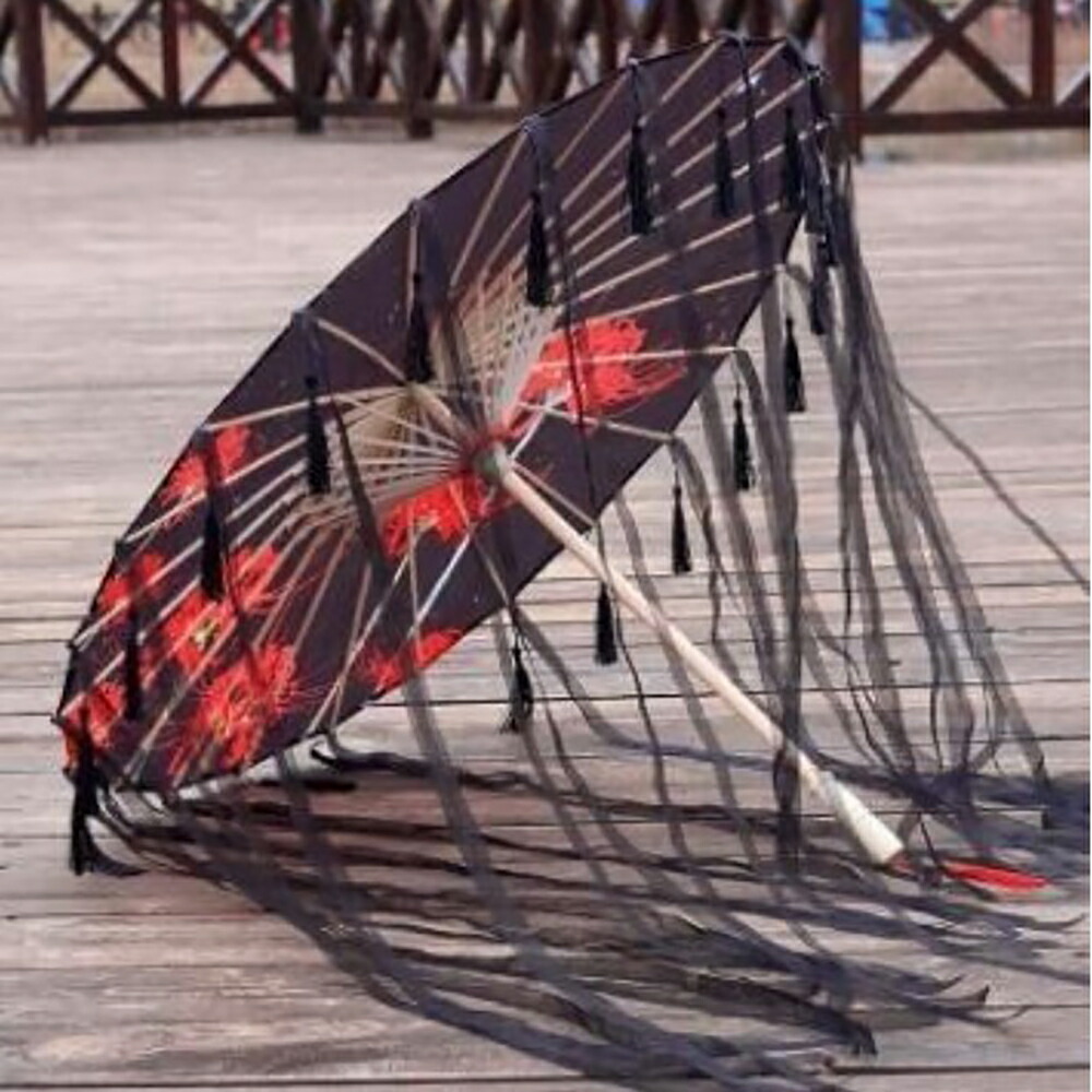 傘 和傘 晴用 和風傘 彼岸花 かさ 木製 和風 和柄 レディー AiO JAPAN 