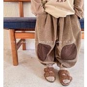 子供服 ズボン  キッズ服 可愛い コーデュロイ  男女兼用   ロングパンツ  カジュアル  韓国風子供服 2色