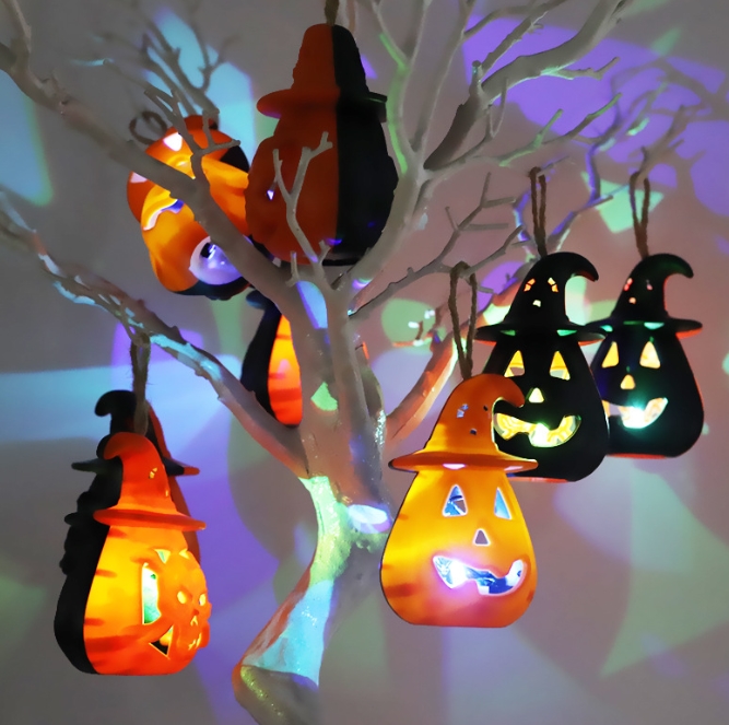 人気！ 子供  ハロウィン  発光 可愛い 装飾品  提灯  パーティーアクセサリー    かぼちゃランプ