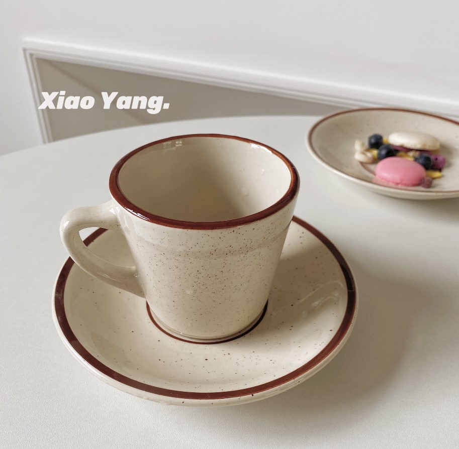 韓国風    撮影道具   マグカップ   ins   ワイングラス   コーヒーカップ+皿   2点セット