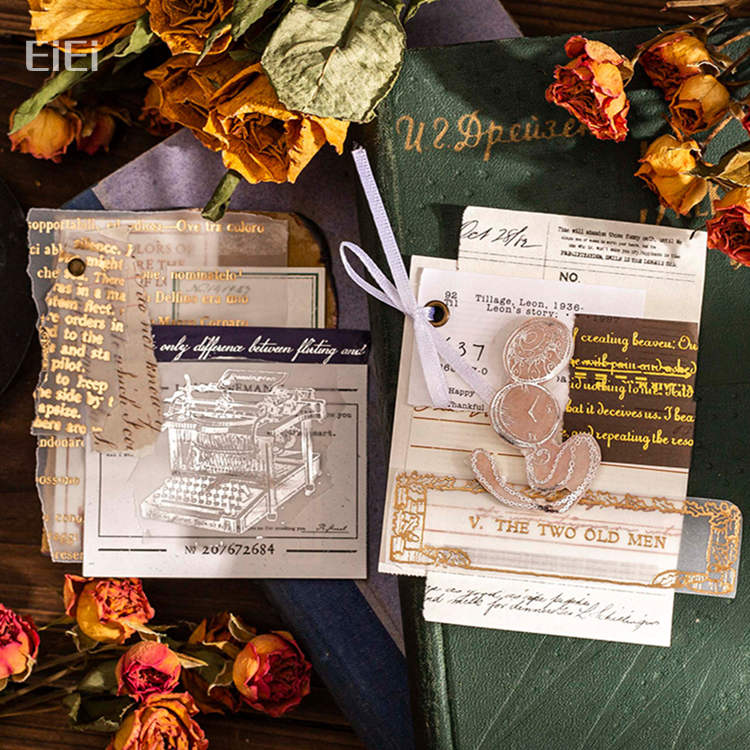 箔押し 半透明 硫酸紙 素材紙 金箔押し 銀箔押し 海外