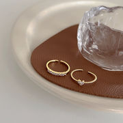 指輪　リング　デザイン　ジルコン　メタル　アクセサリー　韓国ファッション　