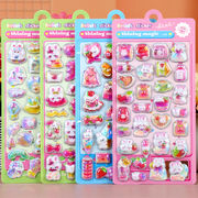 手帳シール　3Dシール　立体シール　粘着シール　手芸DIY ステッカー