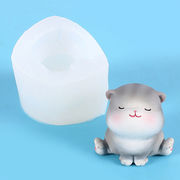 Gum paste キャンドル 素材レート 石膏粘土 モールド 手作りゴム型 UVレジン アロマ 可愛い猫