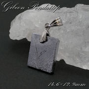 【一点物】 ギベオン ペンダントトップ シルバー プレート SV925 ナミビア産 日本製 隕石