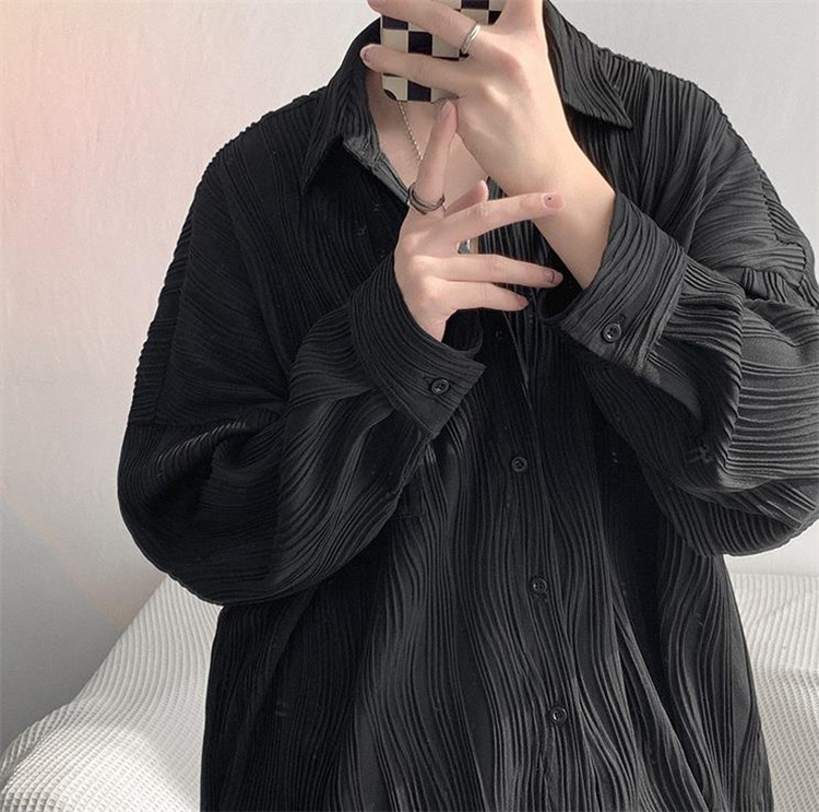 韓国の人気爆発  コート デザインセンス 新品 長袖 怠惰な風 シャツ 薄手