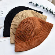 【2022新作】レディース帽子 UV対策グッズ 日よけ 編み帽子
