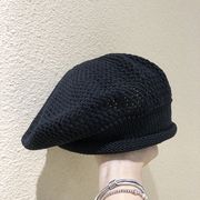 帽子 ベレー帽 ニット帽 ベレーニット帽 編み上げ レディース帽子 ファッション小物