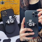 2022新作 13 12 11 pro mini pro max ケース レトロ ユニーク カメラモチーフ compatible for iPhone