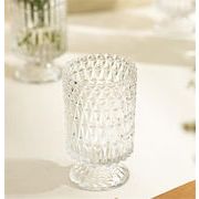 ライトラグジュアリー レトロ ガラス 花瓶 装飾 フラワーアレンジメント クリエイティブ