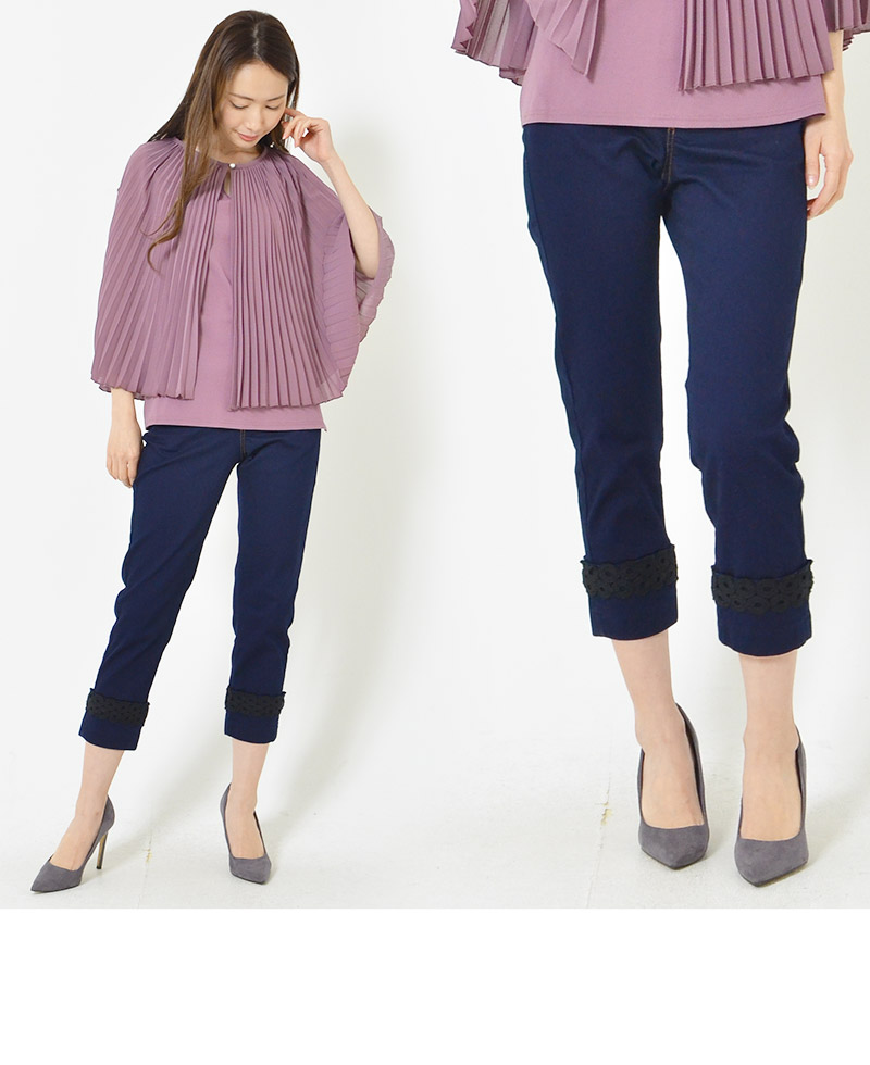 新品タグ付き♡rady♡サブリナパンツ パンツ M レディース サブリナパンツ ウエストゴム 楽ちん