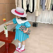【2022夏新作】韓国風子供服 ベビー服 　　半袖　スリップスカート　　ベビー服　　　ワンピース