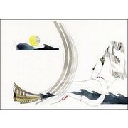 ポストカード イラスト FUKUDA TOKUKO「ビーチ」郵便はがき