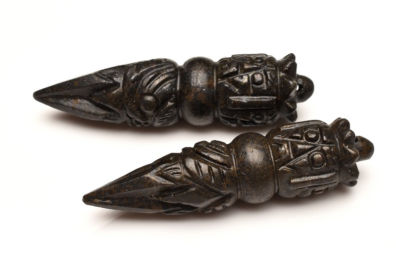 チベット密教法具 プルパ(密教宝剣) 独鈷剣 法器 52-54x12-13mm