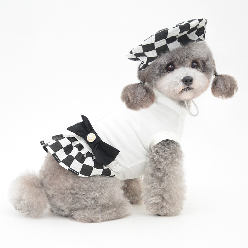 【春夏新作】小型犬服  犬服   猫服   超可愛いペット服      犬用    ペット用品   ネコ雑貨  帽子なし