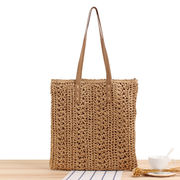 【バッグ】・レディース・気質・高級感・草編みバッグ・ピングバッグ